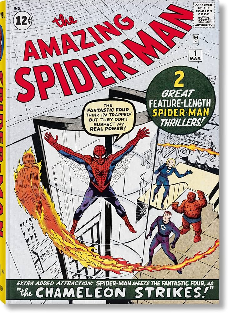 Spiderman comics cover